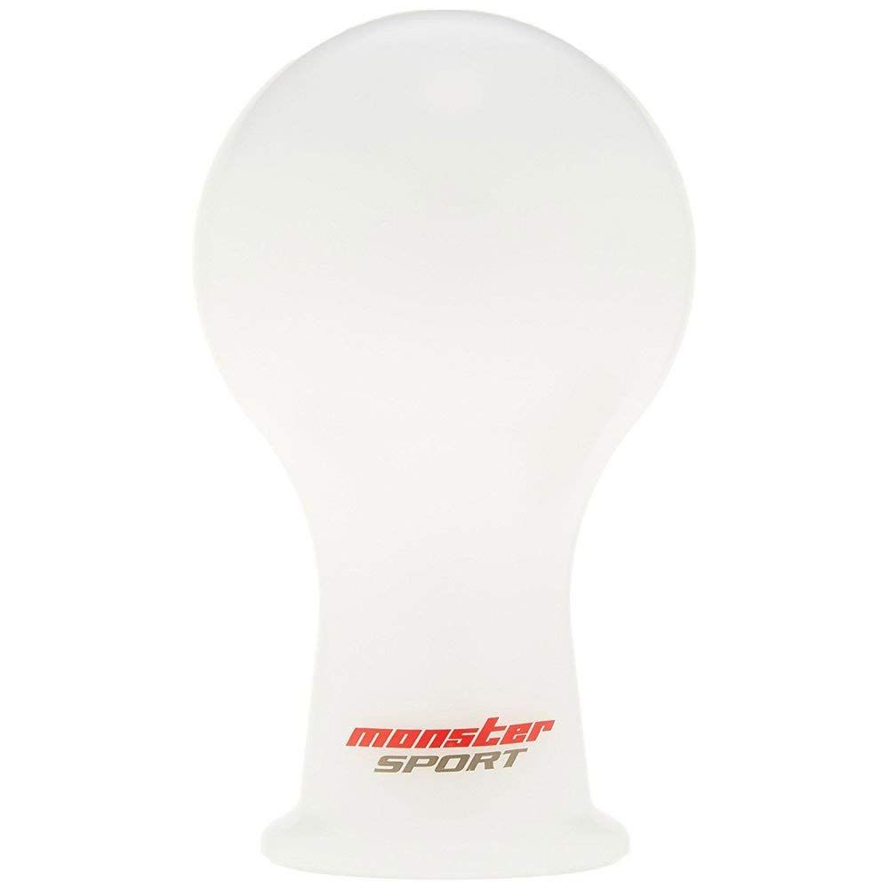 Color 2 ホワイト_Size 2 M10xP1.25_Style 1 番 MONSTER SPORT シフトノブAタイプ 球型 白 M10xP1.25 ニッサン|マツダ等 831136-1012M