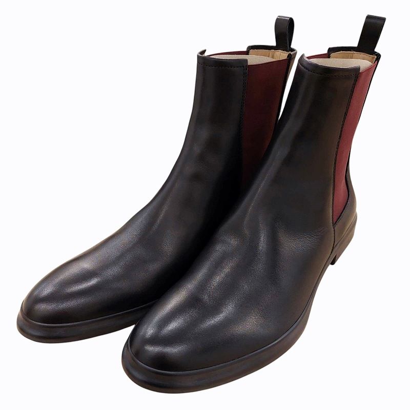JIL SANDER サイドゴアブーツ　41　ジルサンダー JIL SANDER ジルサンダー サイドゴアブーツ 41 ブラック ANKLE BOOT