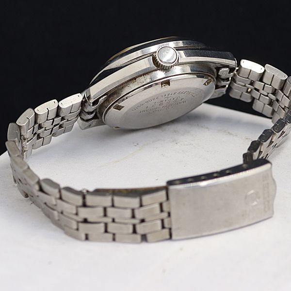 稼動 セイコー 2206-0340 AT/自動巻き カットガラス グリーン