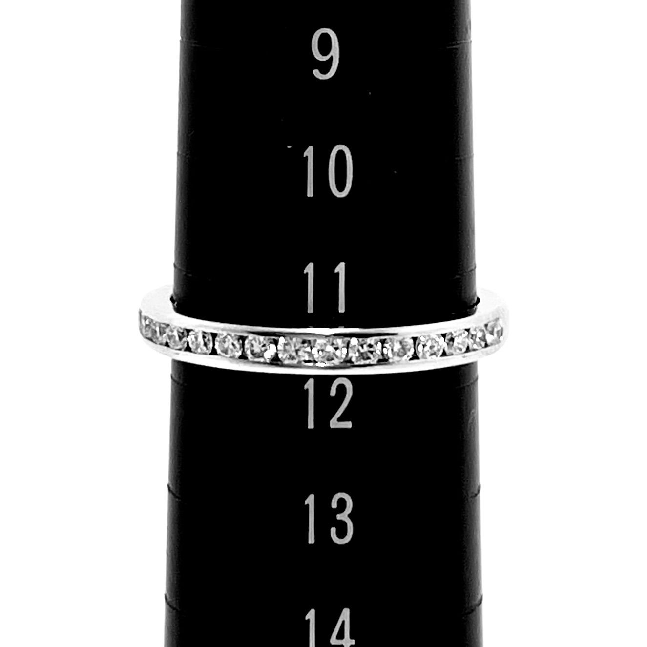 TIFFANY&Co./ティファニー ハーフサークル チャネルセッティング