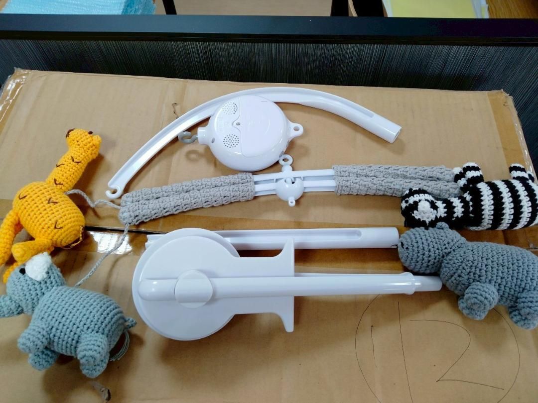 Joliecraft モビール 森林動物音楽回転ベッドメリー　おまけ付き Joliecraft モビール 森林動物音楽回転子供用ベッドメリー