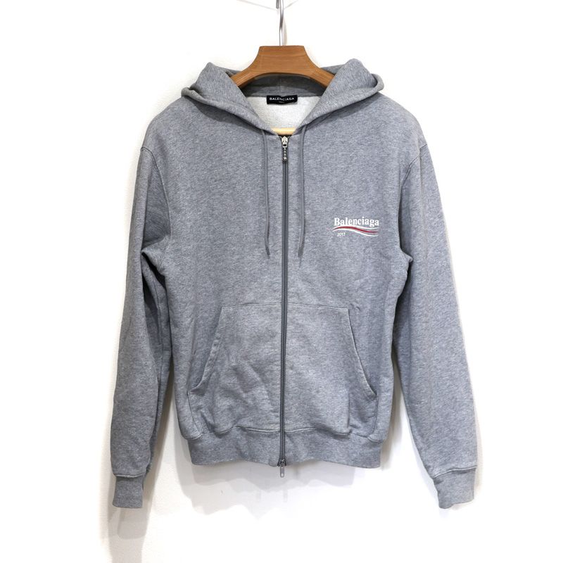 balenciaga フルジップパーカー 黒 楠本質店/元住吉】バレンシアガ/Balenciaga ジップアップ