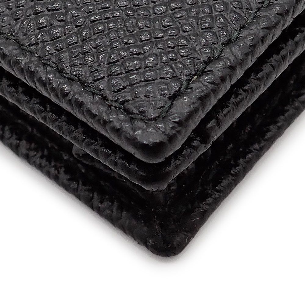 ブルガリ・ブルガリ マン カードケース 名刺入れ ダブルロゴ シルバー  