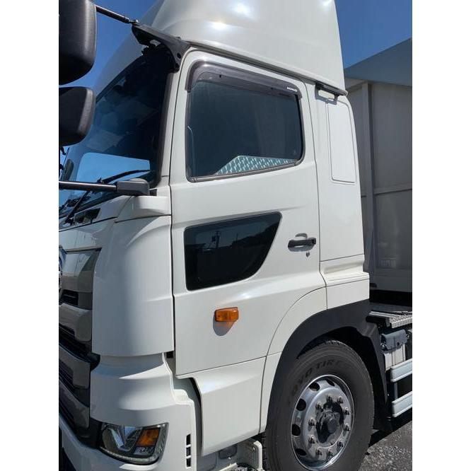 17プロフィア/17レンジャー ドアハンドル用ステンレス板 ウロコ/鏡面