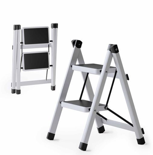 ANDWINT脚立2段踏み台折り畳みステップ台耐荷重150KG多機能軽量