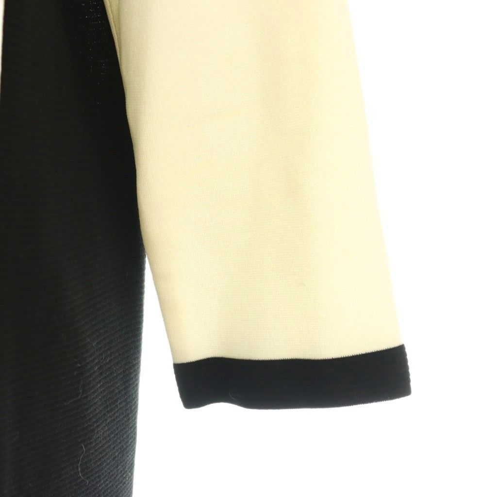 ピエールカルダン Pierre Cardin ワンピース ひざ丈 バイカラー