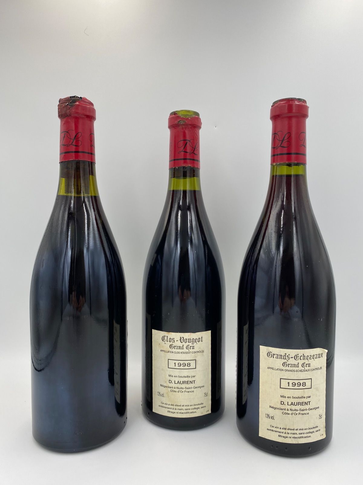 1998年ワイン3本セット