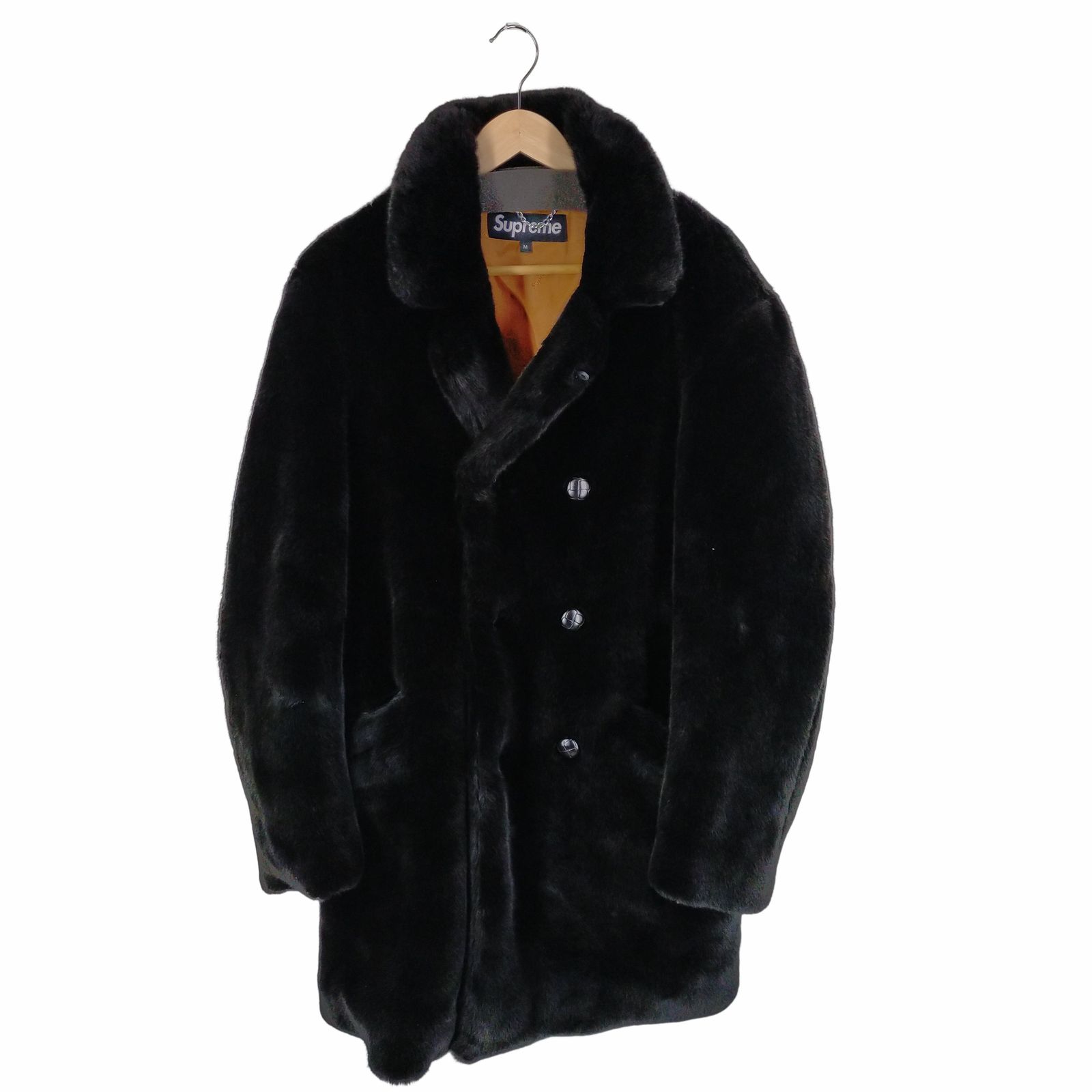 シュプリーム Supreme 16AW FauxFur Double Breasted Coat ファー 