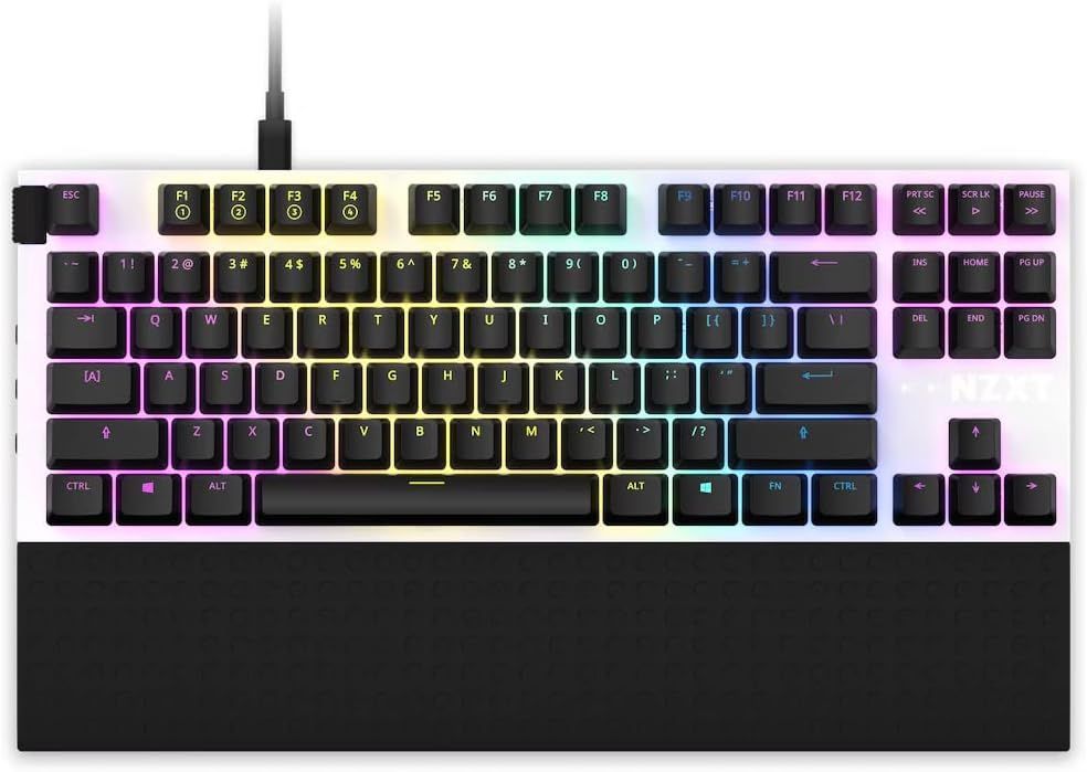 【新品】NZXT FUNCTION TENKEYLESS ゲーミングキーボード【正規代理店2年保証】