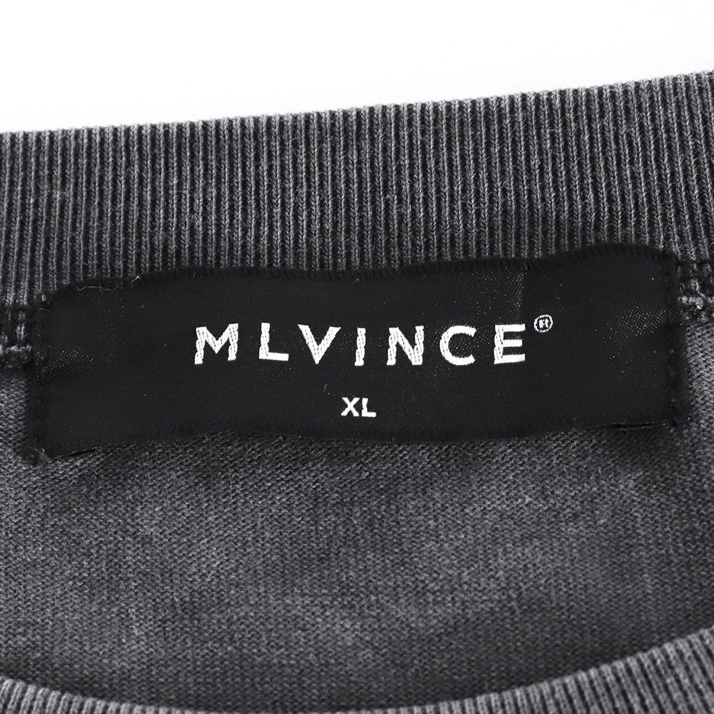 MLVINCE SEVEN STARS LAYERED L/S TEE XLサイズ ウォッシュド