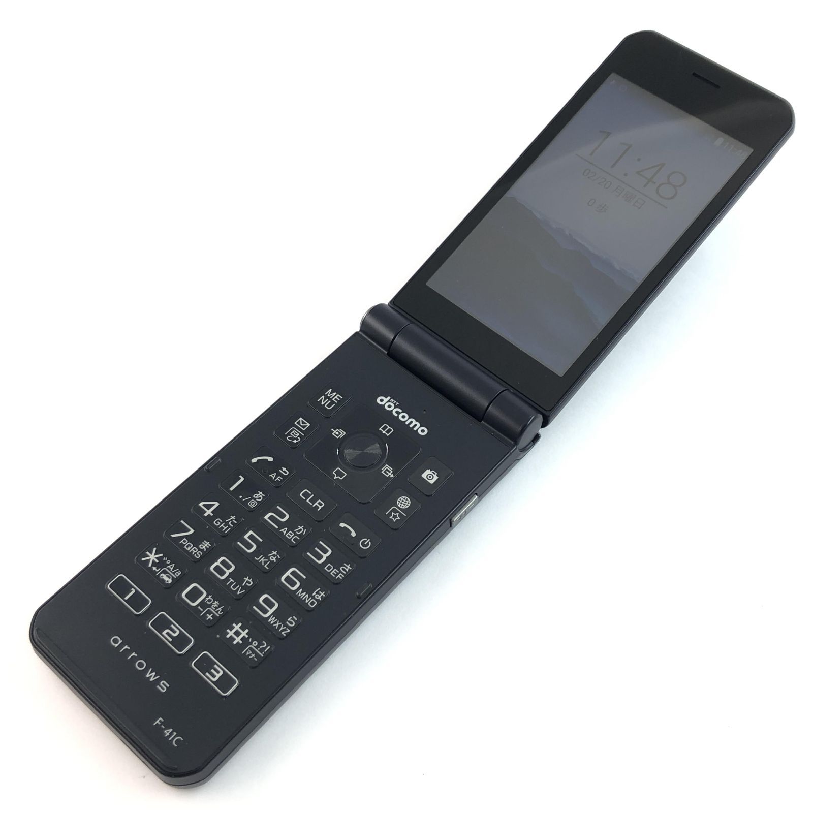 【中古品】arrows ケータイ ベーシック F-41C 卓上ホルダ付 良品】F-41C/arrows ケータイ ベーシック/350712884480167