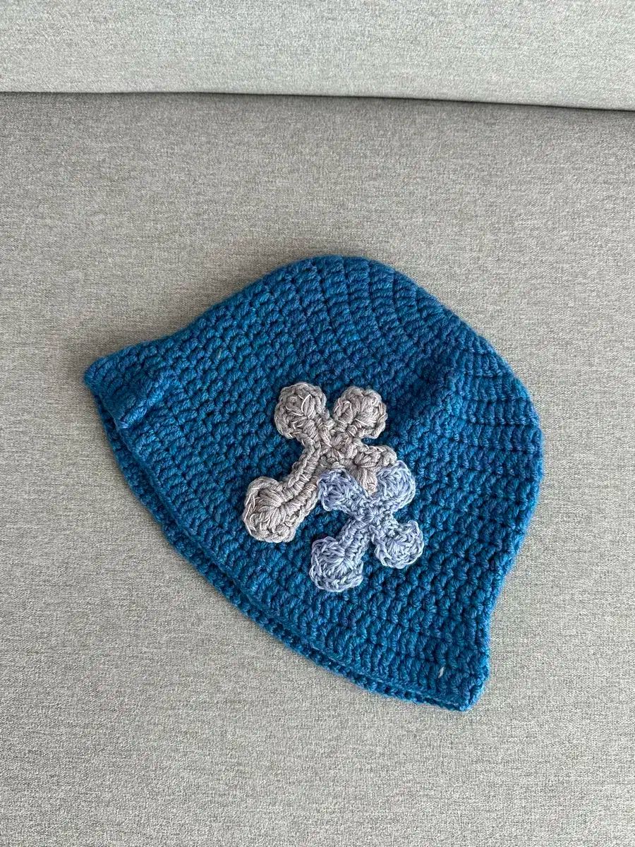 Y A R N ヤン 3D Double Cross ニットハット ロゴデザイン ニット