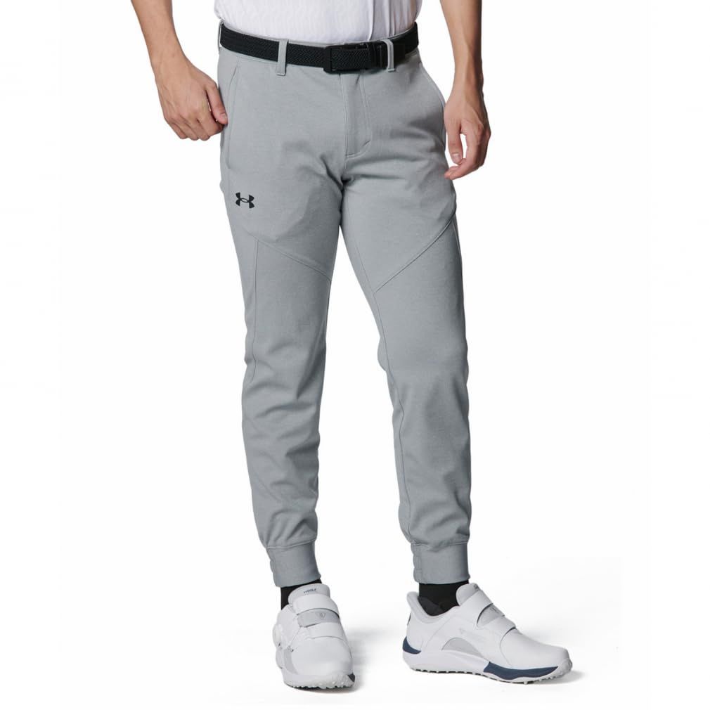 Under Armour UA Drive Knit Tapered Pant 6001262 035 スチール ミディアム ヘザー メタリック シルバーM