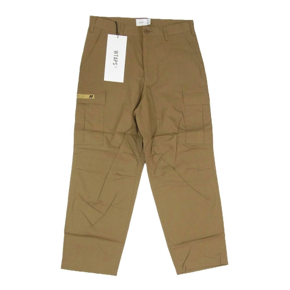 WTAPS ダブルタップス 22SS 221WVDT-PTM02 JUNGLE STOCK|TROUSERS|COTTON.RIPSTOP ジャングル ストック トラウザーズ カーゴ パンツ ベージュ系 X02 新古品