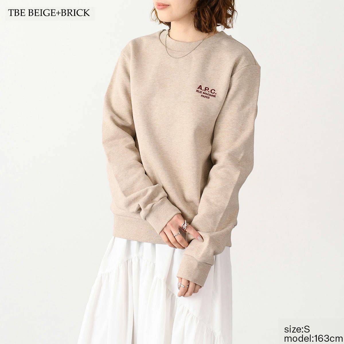 A.P.C アーペーセー トップス トレーナー STANDARD RUE MADAME 