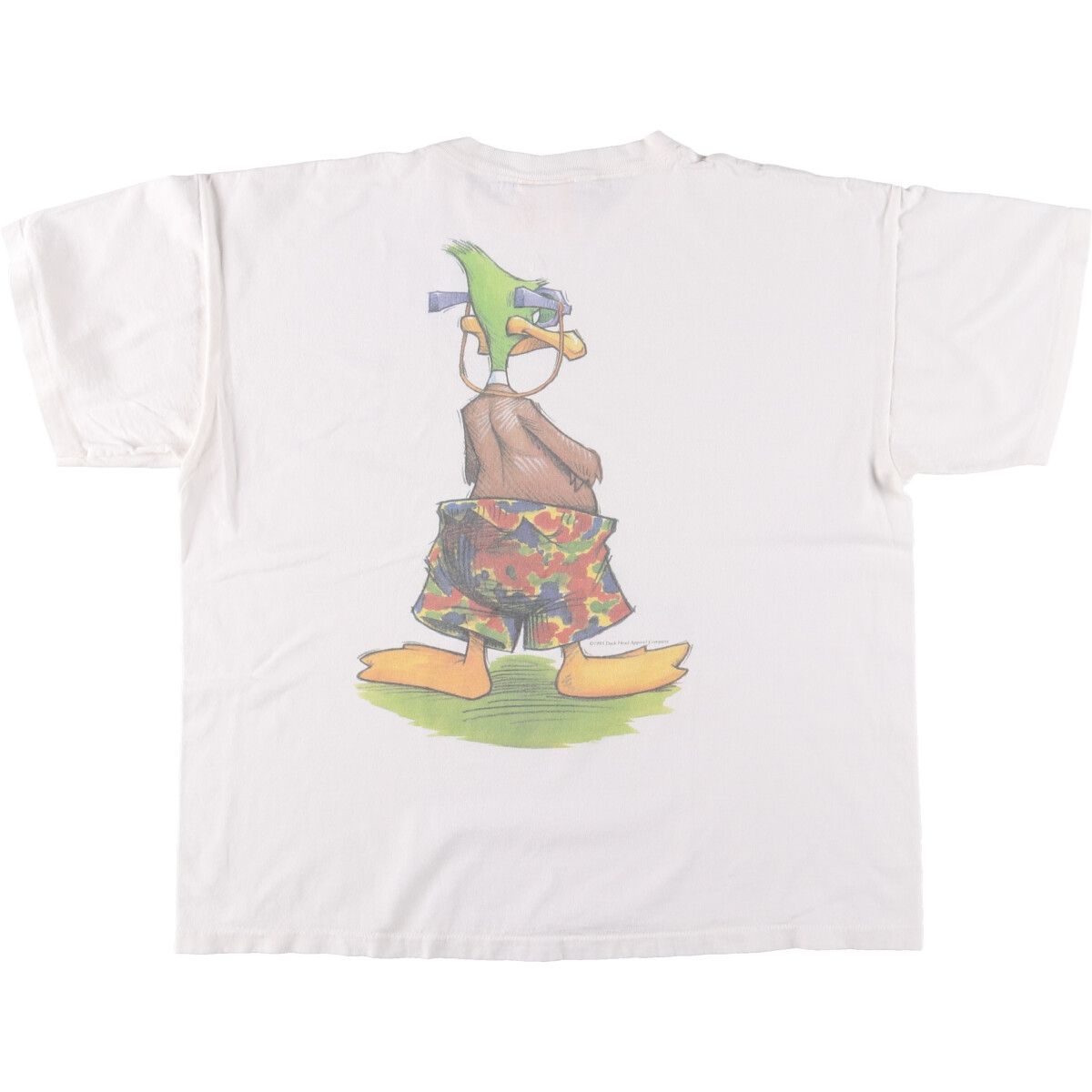 古着 90年代 ダックヘッド Duck Head 半袖 プリントTシャツ USA