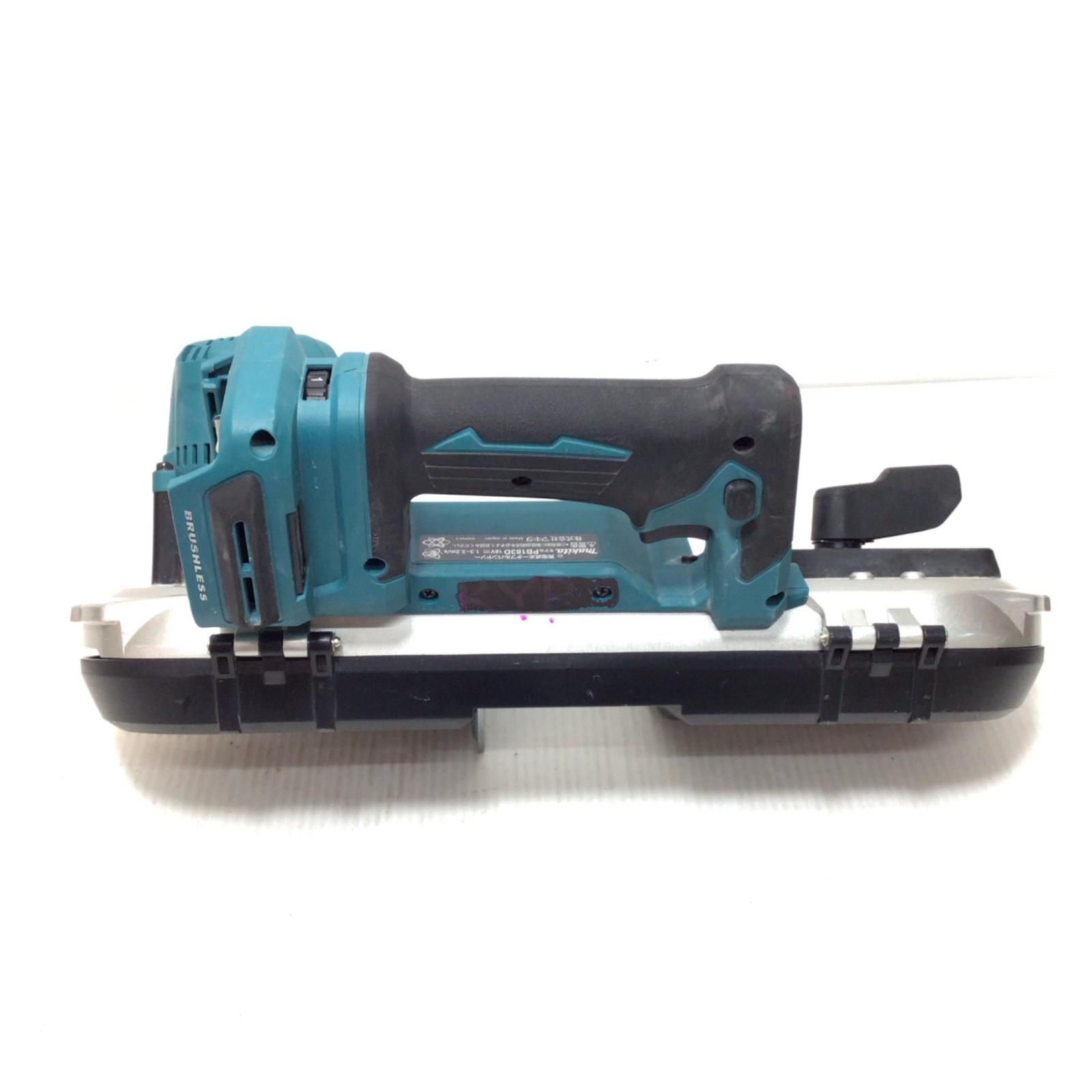 ΘΘMAKITA マキタ ポータブルバンドソー 程度B 本体のみ コードレス式 18v 記名痕あり PB183D ブルー