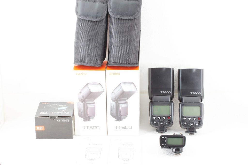 上品 GODOX ゴドックス X2T TT600 スピードライト 送信機付 ストロボ