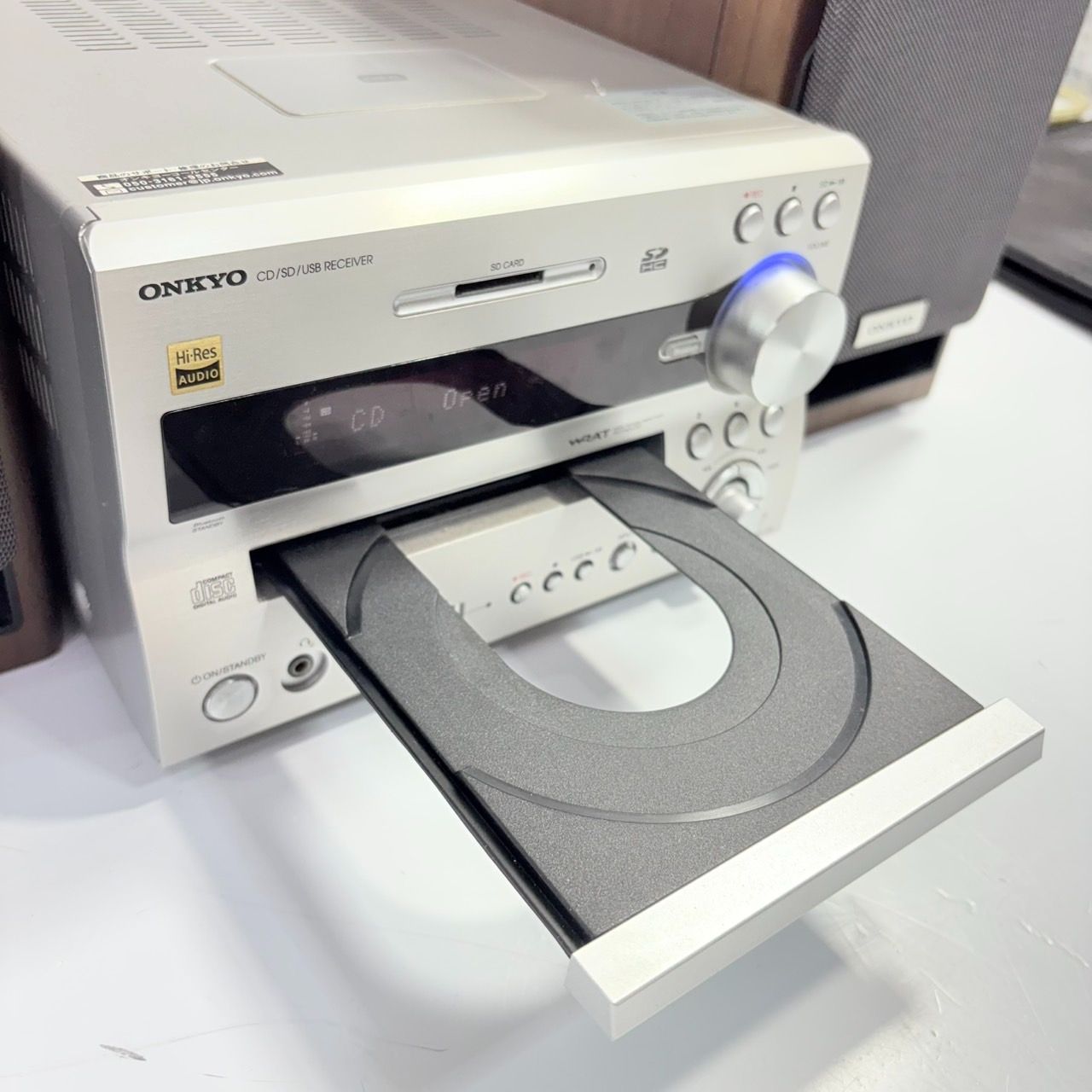 ONKYO ハイレゾ対応Bluetooth搭載 レシーバーNFR-7TX オンキヨー、ハイレゾ再生対応のCD/SD/USBコンポ「X-NFR7TX