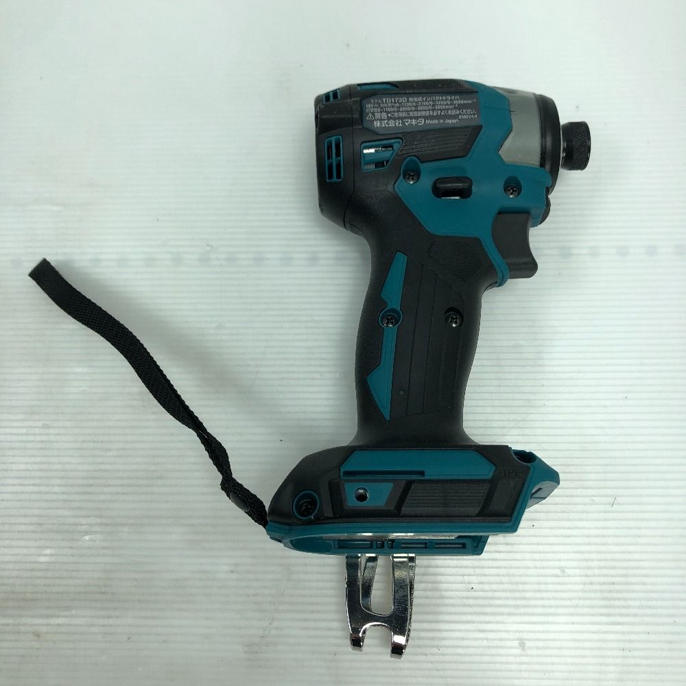 当店の新品大セール！ MAKITA マキタ 電動工具 インパクトドライバ 本体とケースのみ S TD173D ブルー