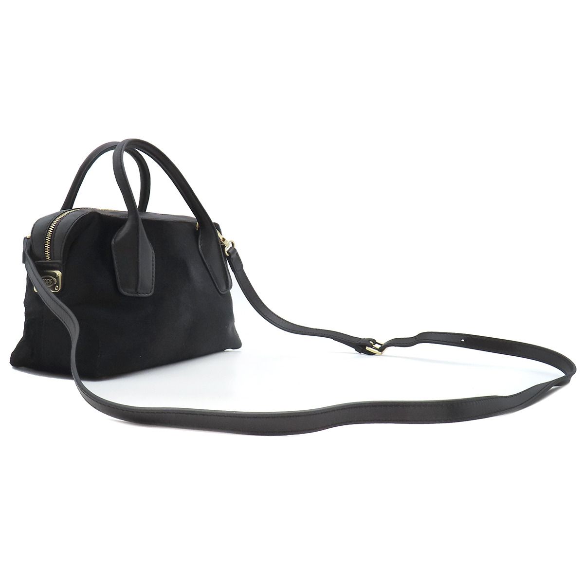 TOD’S ハンドバッグ ブラック ゴールド金具 楽天市場】トッズ TOD'S Tタイムレス トップハンドル 2way