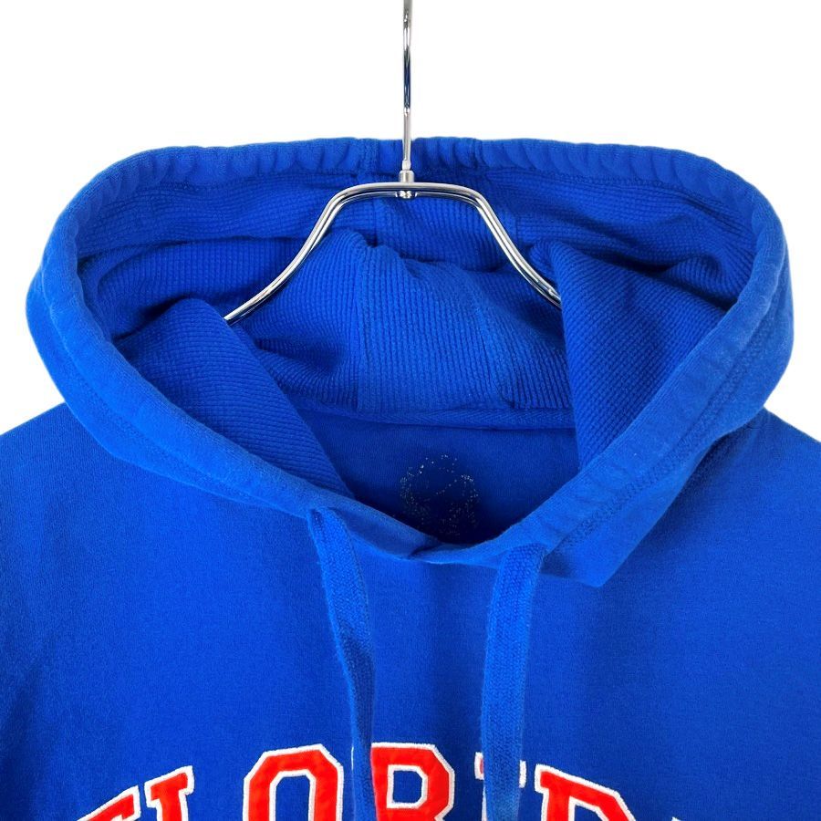 ヴィンテージカレッジ系プルオーバーパーカーフーディ紺ネイビーカリフォルニアUSA 古着カレッジプルオーバーパーカー 90s CHAMPION チャンピオン