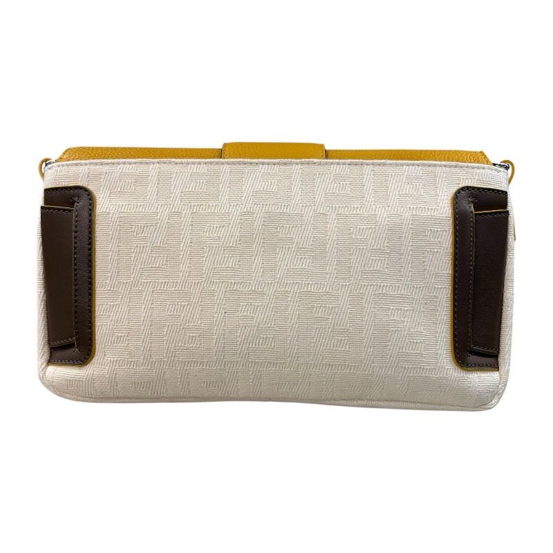 フェンディ FENDI マンマバゲット 7VA472 イエロー レザー