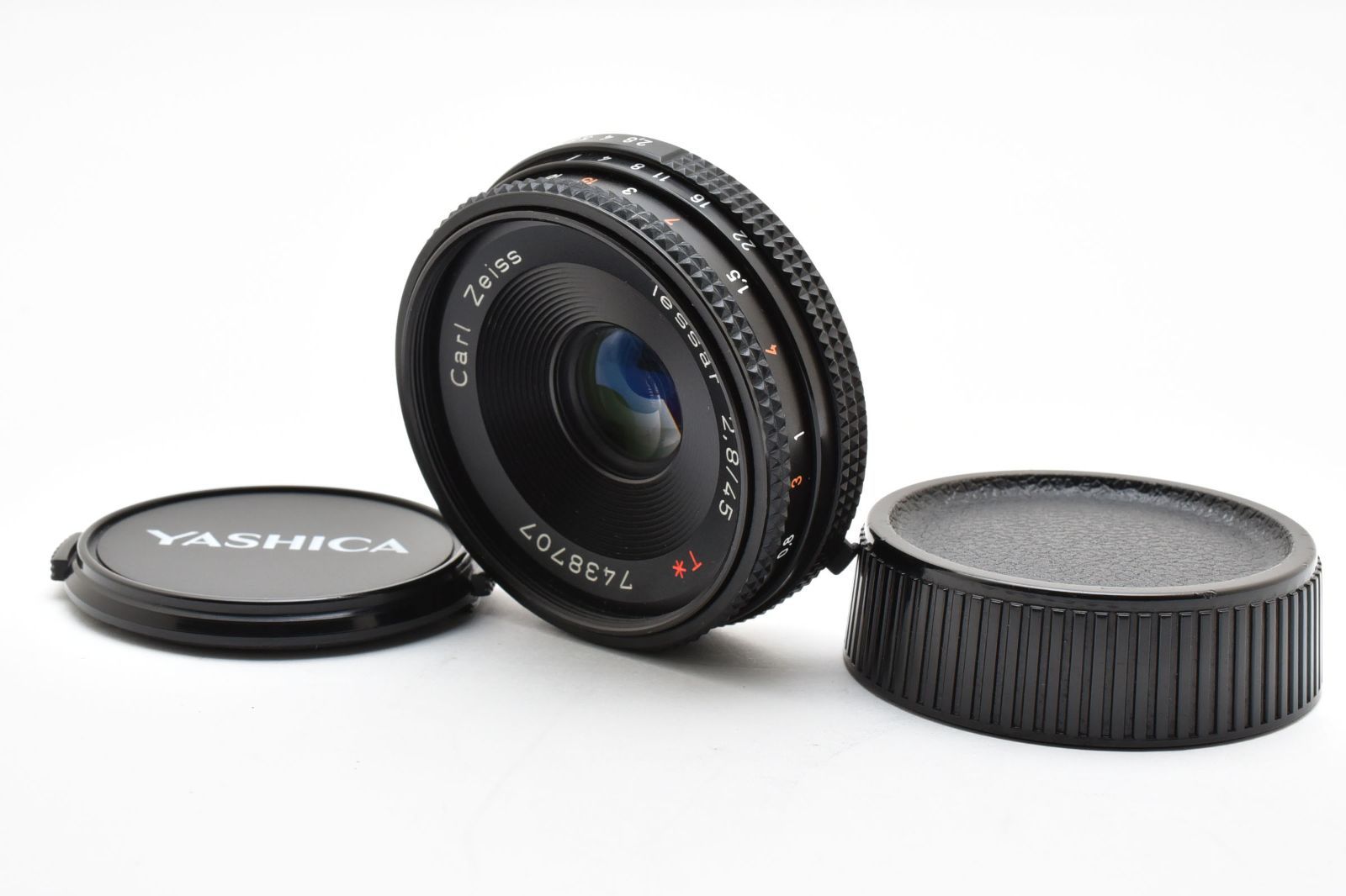 ☆実用品☆ コンタックス CONTAX Carl Zeiss Tessar 45mm F2.8 T* MMJ