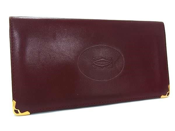新品未使用✨Cartier カルティエ　長財布　マストライン　ボルドー　レザー 楽天市場】Cartier カルティエ マストライン マスト ドゥ