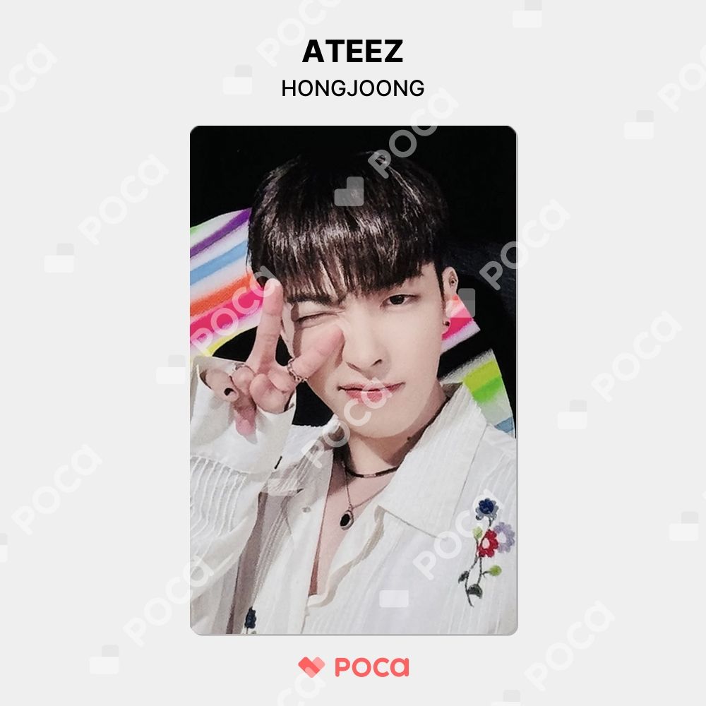 ATEEZ fromm store アーリーバード 特典  ホンジュン　トレカ ateez fromm 購入者特典 ホンジュン トレカ - メルカリ