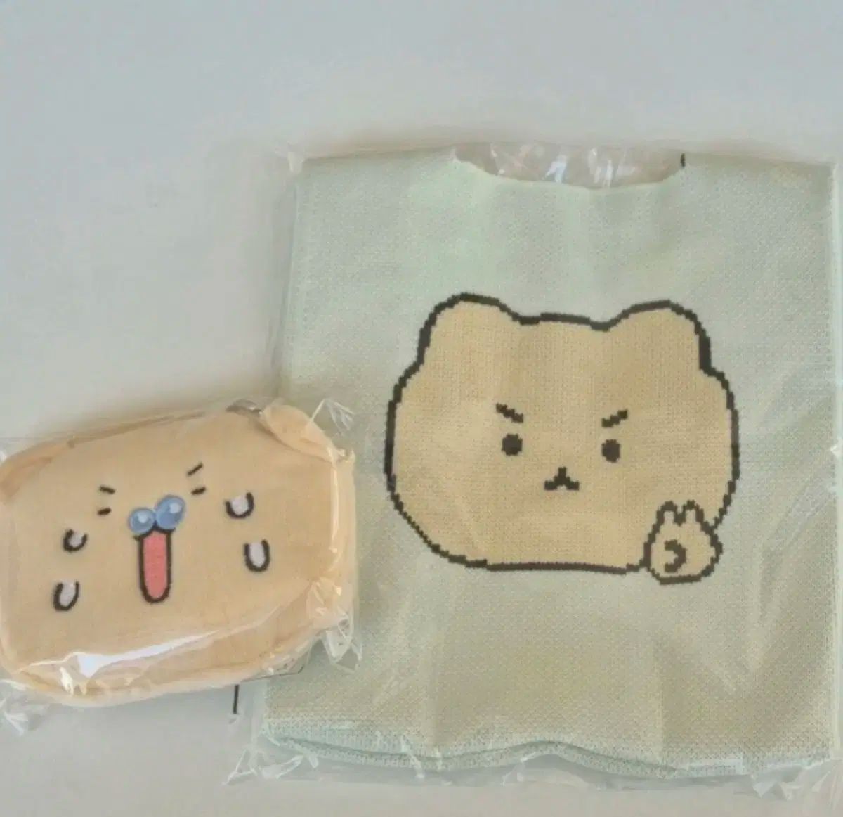 アイソイ ルインド ベア ショッピングカート キーリング ニットバッグ