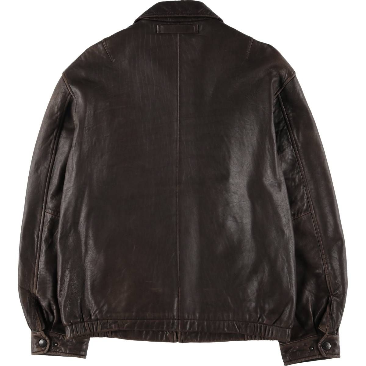 古着 00年代~ ノーティカ NAUTICA スイングトップタイプ レザー