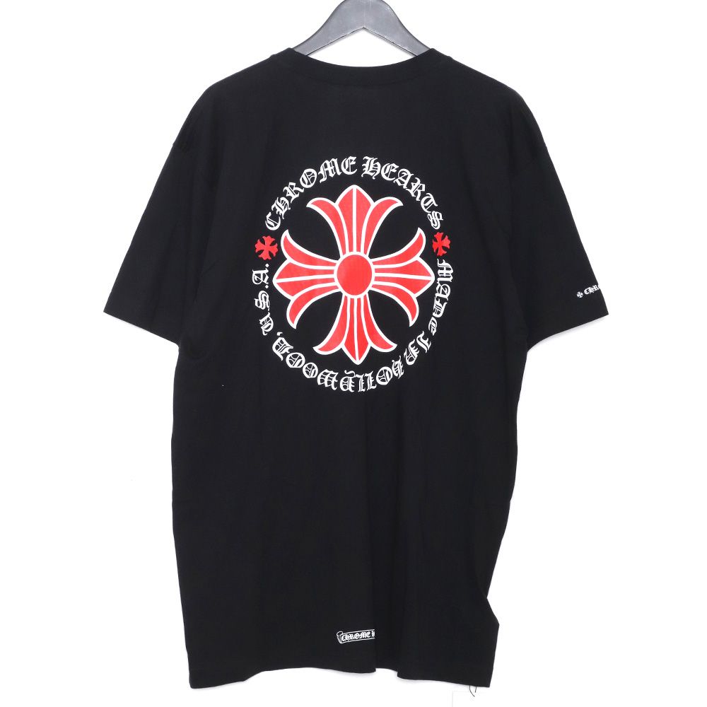 CHROME HEARTS クロムハーツ レッドクロスボールTシャツ　XL CHROME HEARTS クロムハーツ レッドクロスボールTシャツ XL