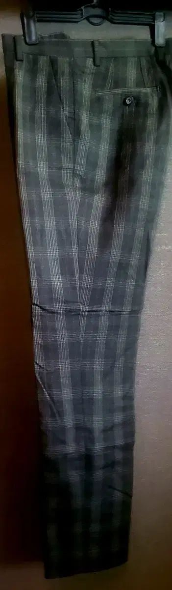 T.I for men ウール 100 CHECK パンツ
