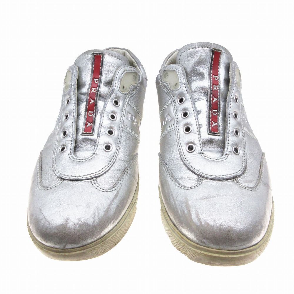 PRADA SPORTS プラダスポーツ 3E3468 シルバー スニーカー シューズ 