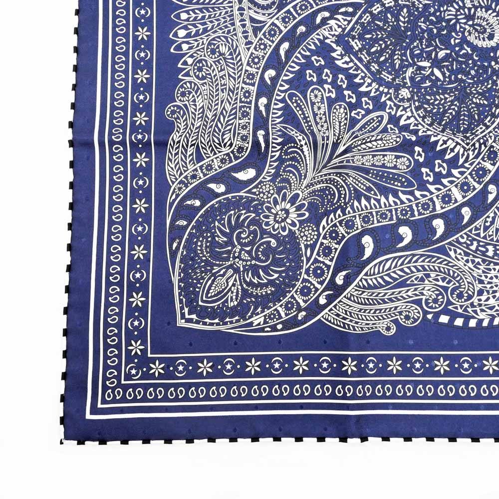 ◇エルメス◇シルク/カレ 55/マハラニの庭/スカーフ/タグ付き/希少品/レア 名東】エルメス カレ55 スカーフ マハラニの庭 シルク100% マルチ
