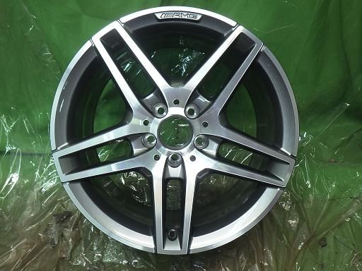 【中古】A2124010300 W212AMG 純正 18インチ アルミホイール