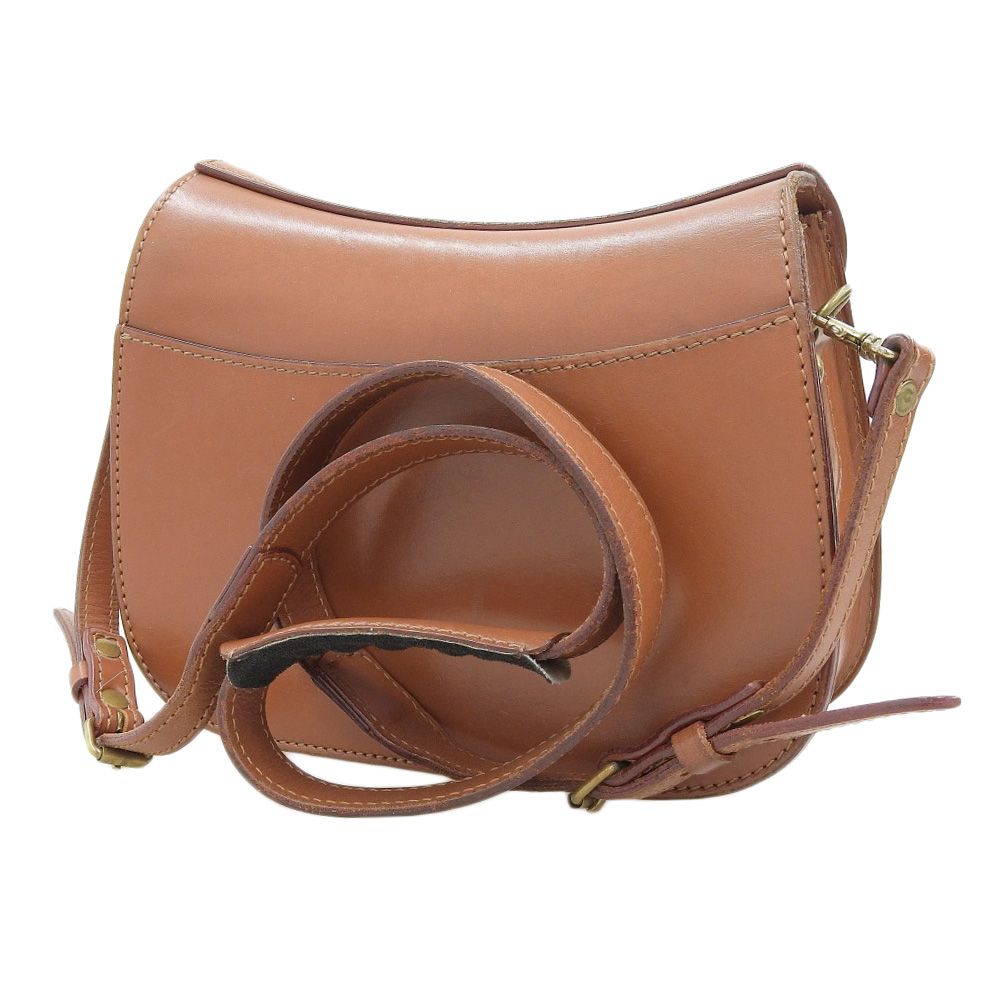 美品 鞄いたがき ITAGAKI 現行 鞍シリーズ 鞍 ショルダー 小 サドル  