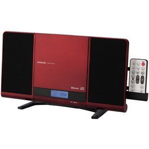 【未使用 中古品】SDB-4339/R(レッド) ステレオCDシステム Bluetooth/ワイドFM対応(中古品) 非常に良い】SDB-4339/R(レッド) ステレオCDシステム 割引 Bluetooth