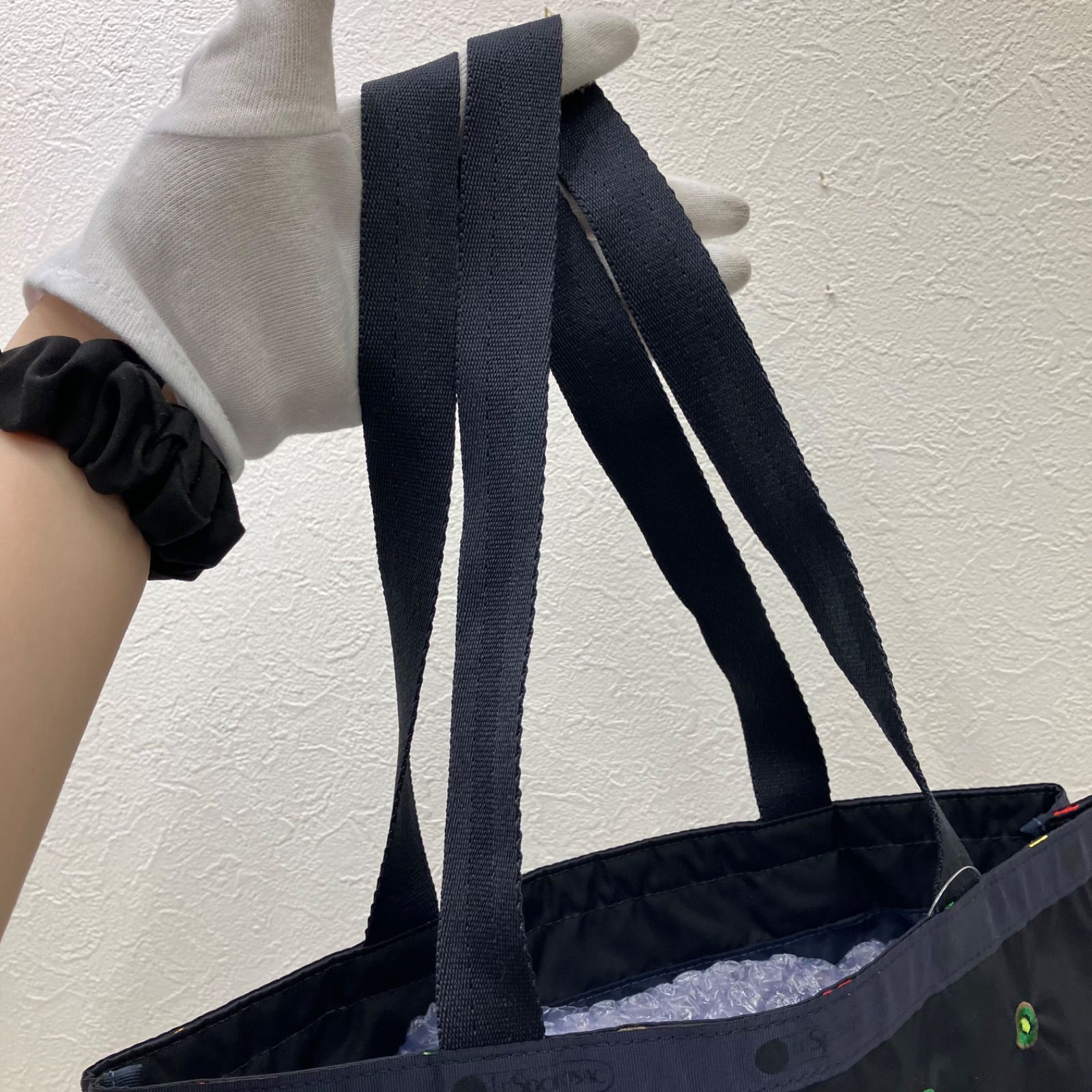 5250 LeSportsac レスポートサック トートバッグ ラージエメラルド