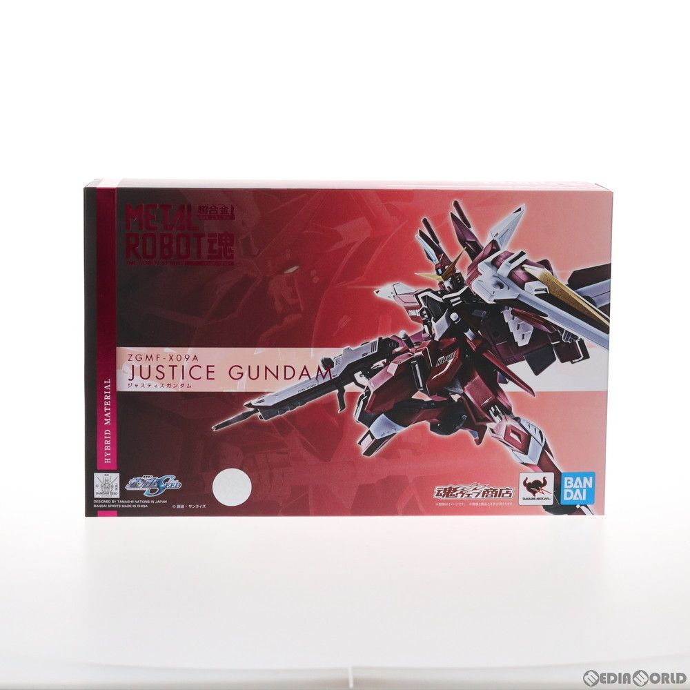 魂ウェブ商店限定 METAL ROBOT魂(SIDE MS) ジャスティスガンダム 機動戦士ガンダムSEED(シード) 完成品 可動フィギュア バンダイスピリッツ