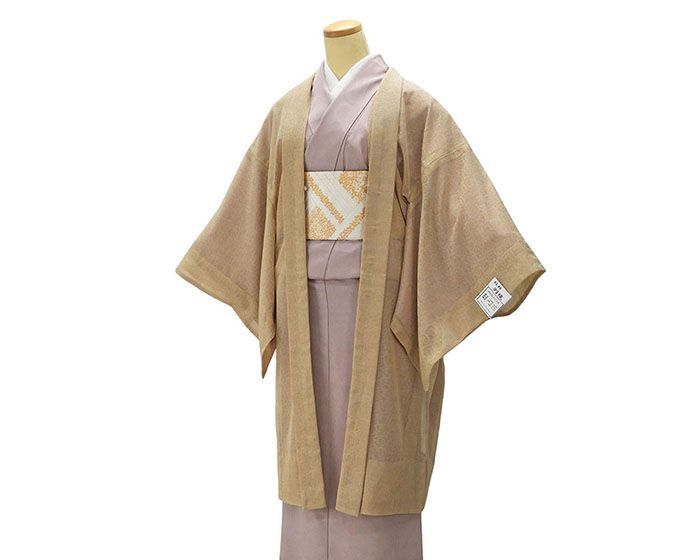 羽織 紋紗 薄物 洗える 羽織り 幾何学 仕立上がり ポリエステル ちりよけ 単衣 長羽織 コート レディース フリーサイズ 着物 p3330