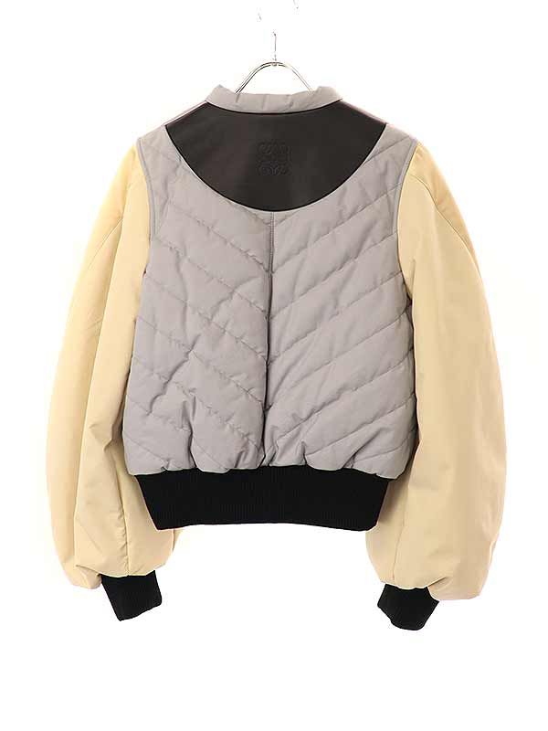 LOEWE ロエベ 21AW Circular Sleeve Bomber Jacket サーキュラースリーブボンバージャケット S540Y02X33  ミックス 34 - メルカリ