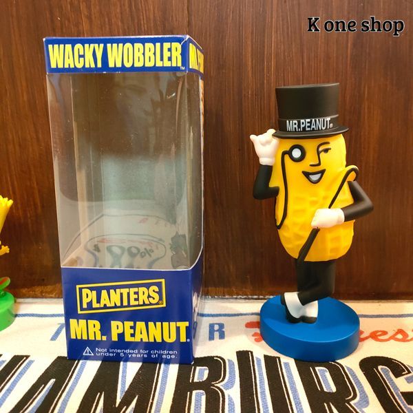 ミスターピーナッツ【FUNKO Mr.PEANUT BOBBLE HEAD】ファンコ ボビング