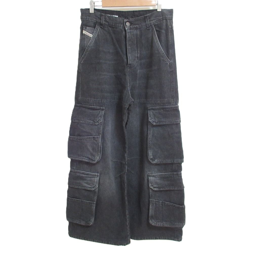 良品 24SS DIESEL ディーゼル Relaxed Jeans 1996 D-Sire カーゴデニム  