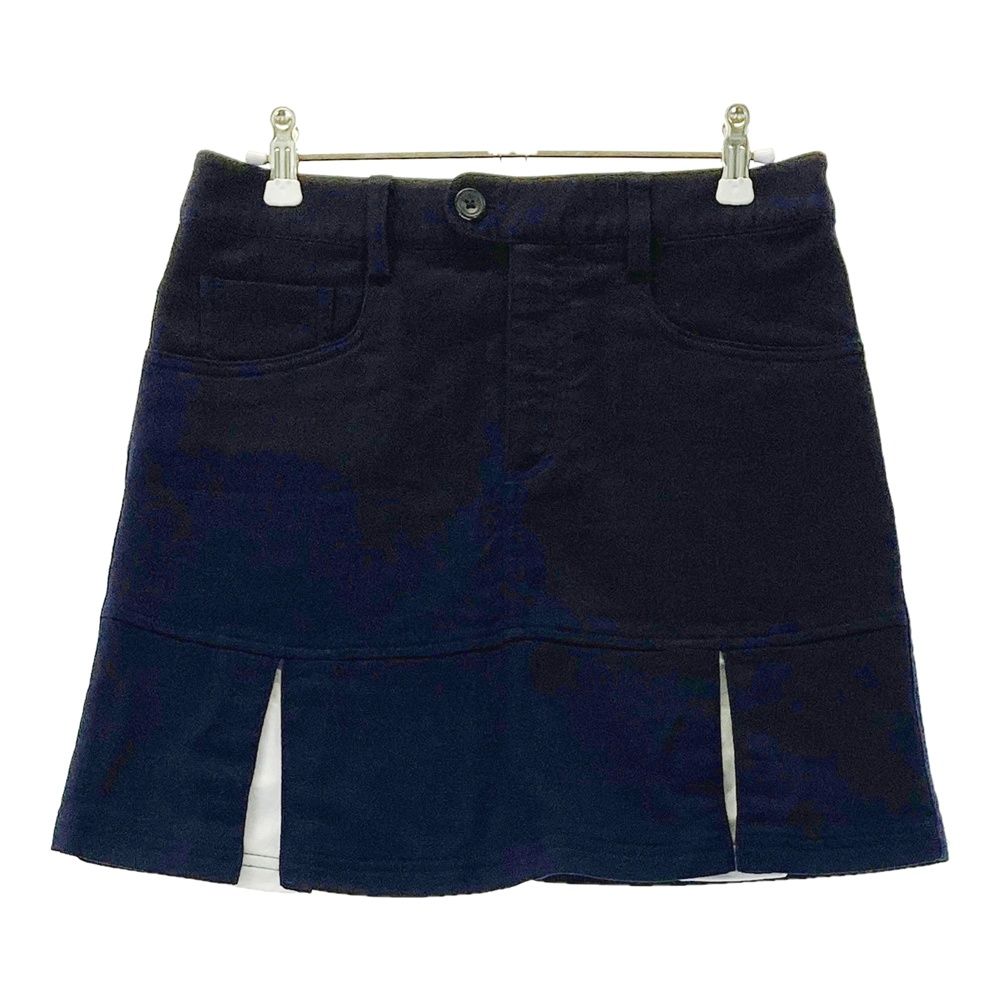 サイズ：M ADIDAS GOLF アディダスゴルフ スカート ネイビー系