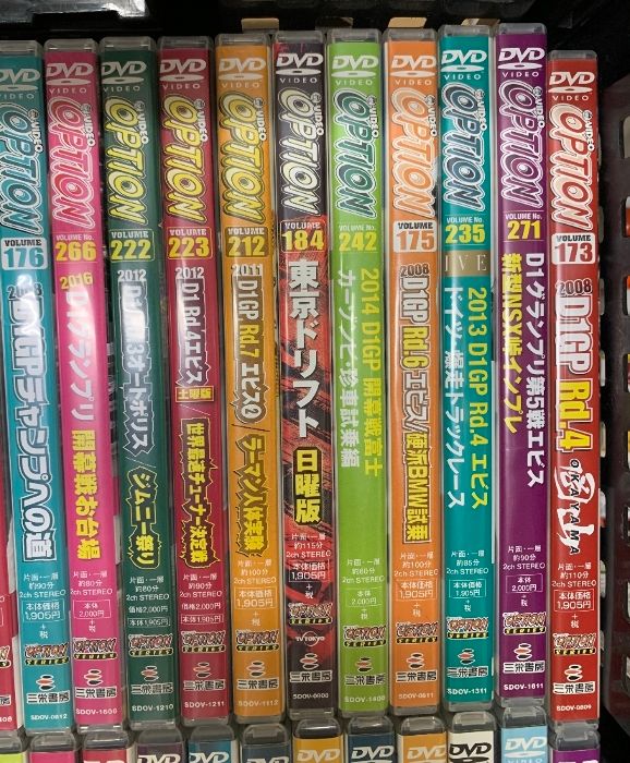 1 DVD 車関連 まとめて 50本以上 セット OPTIONシリーズ 【公式通販】