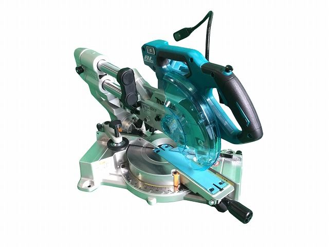 来店をご期待! makita マキタ 18V 充電式スライドマルノコ LS610DRG バッテリー1個 18V 6.0Ah 充電器付き