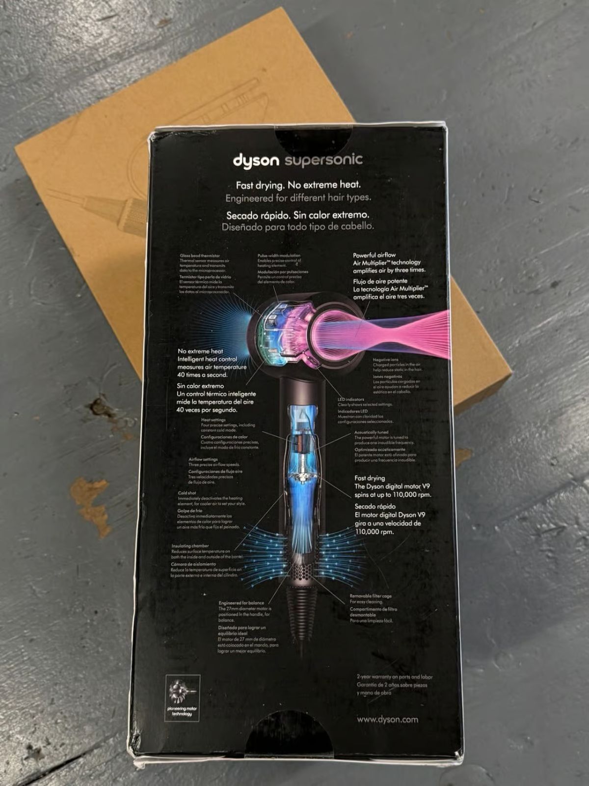 ダイソン スペシャルエディション ヘアドライヤー ダークブルー 特別カラー ダイソン スペシャルエディション ヘアドライヤー ダークブルー