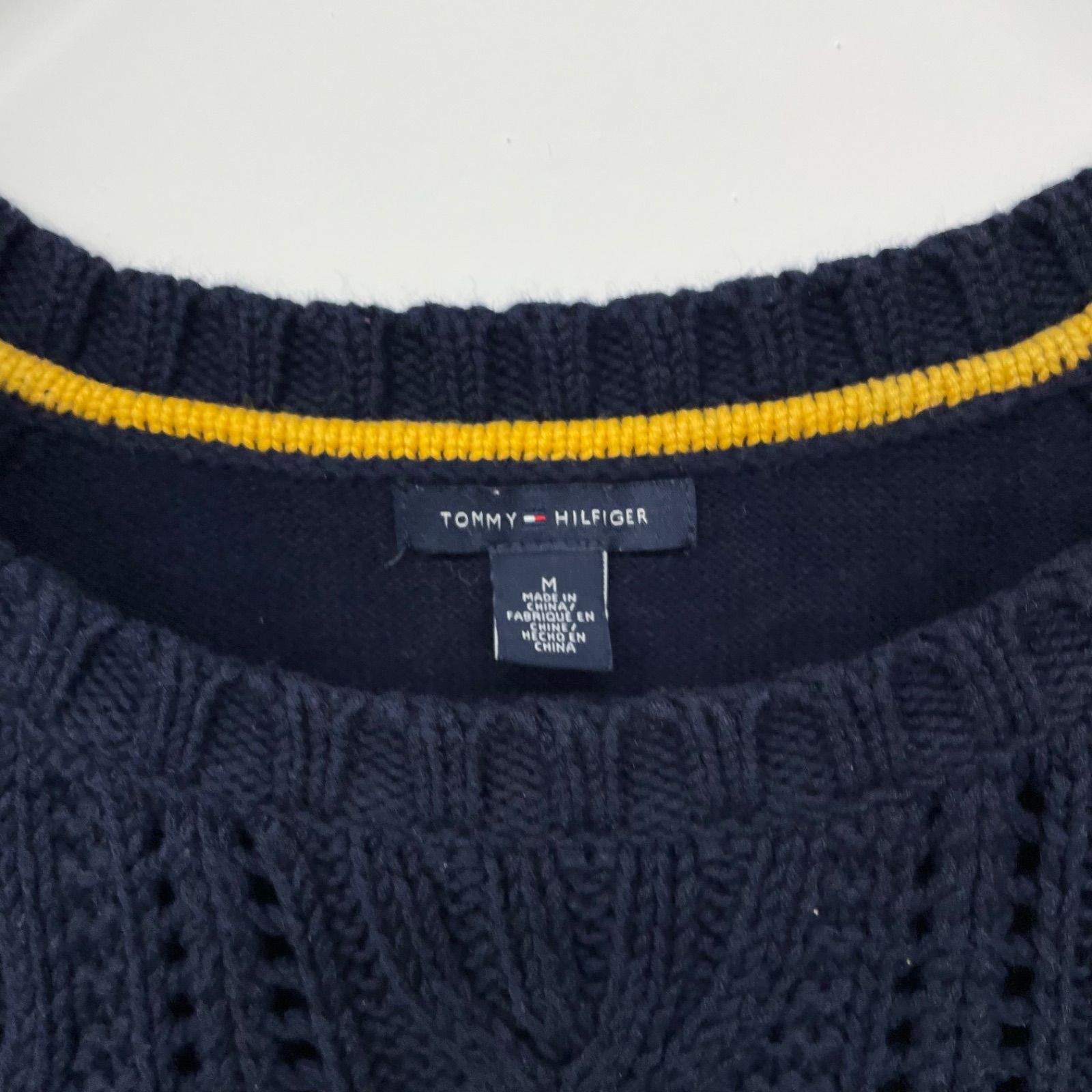 TOMMY HILFIGER トミーヒルフィガー ケーブルニット セーター